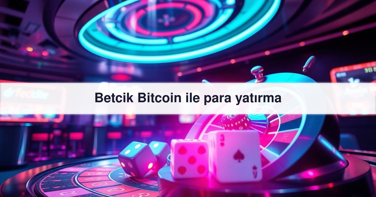 You are currently viewing Betcik Bitcoin ile para yatırma